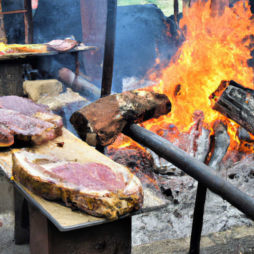Nationalgericht Argentinien: Asado. 