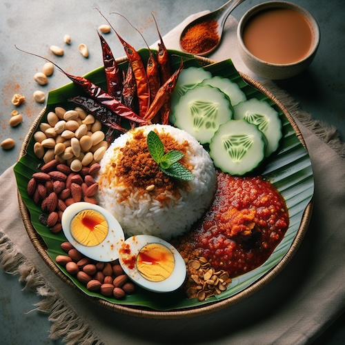Nasi Lemak – Nationalgericht aus Malaysia
