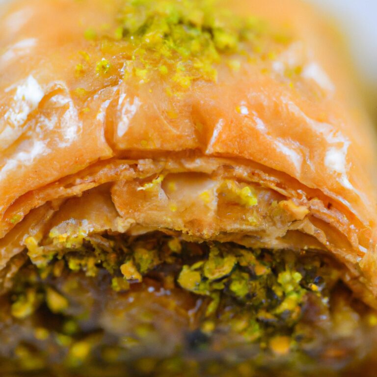 Baklava – Nationalgericht aus Türkei