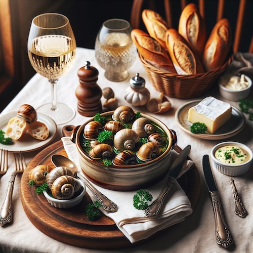 Escargot – Nationalgericht aus Frankreich