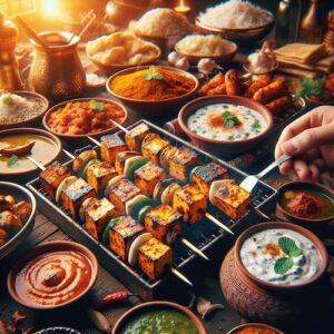 Nationalgericht Indien: Paneer Tikka (Rezept)