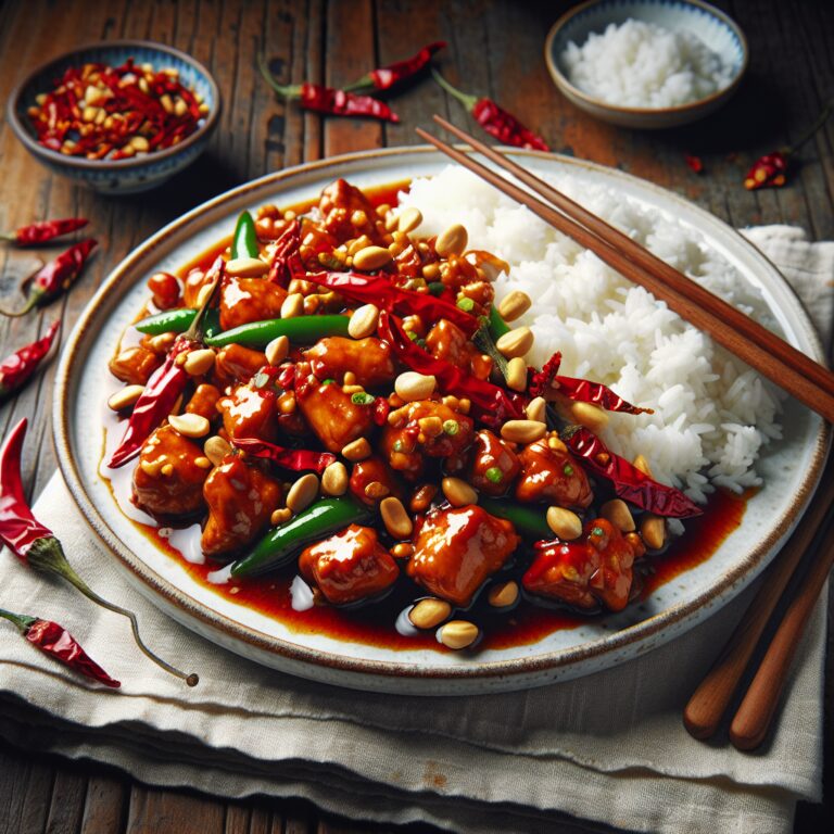 Nationalgericht China: Gong Bao Huhn (Rezept)