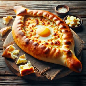 Khachapuri.
