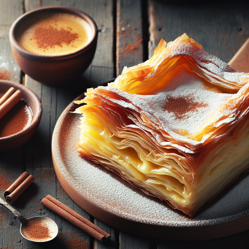 Bougatsa. 