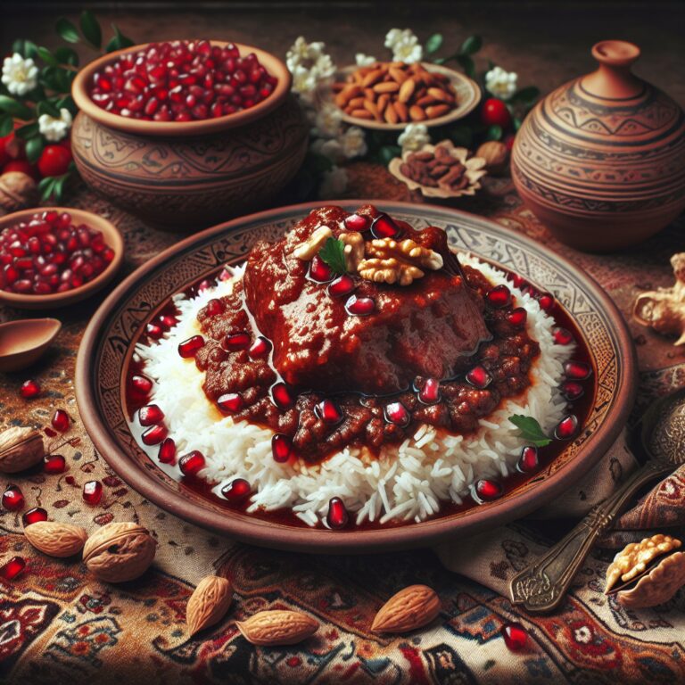 Fesenjan – Nationalgericht aus Iran