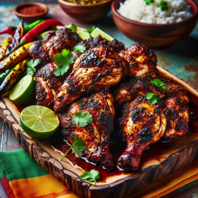 Jerk Chicken – Nationalgericht aus Jamaika