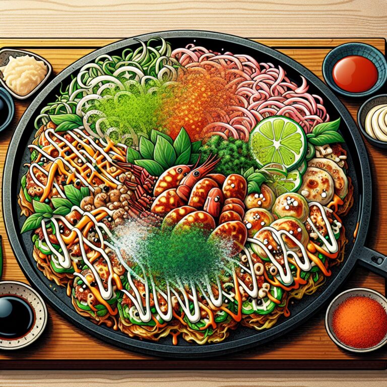 Okonomiyaki – Nationalgericht aus Japan