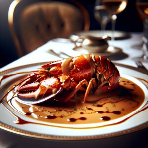 Langouste a la Vanille.