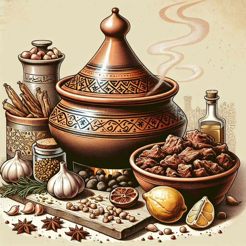 Tanjia Marrakchia. 