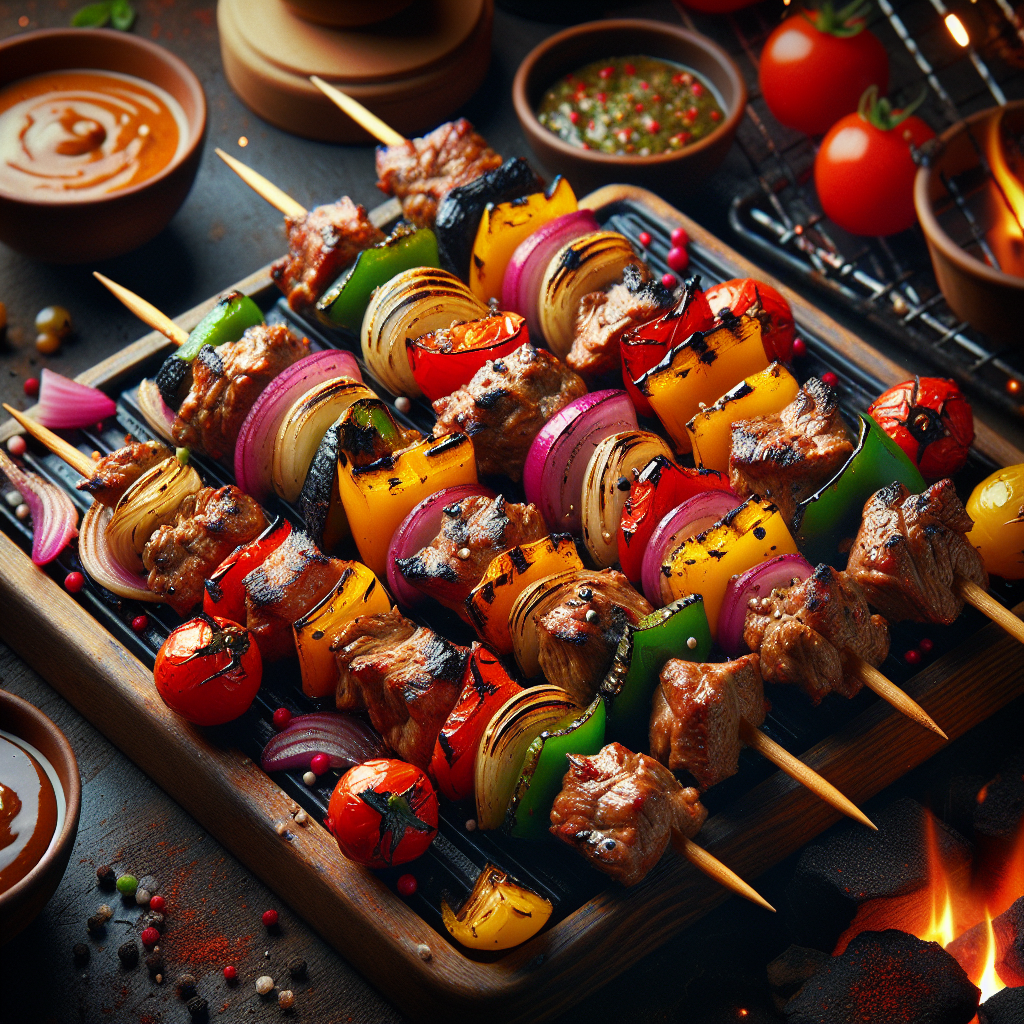 Brochettes. 