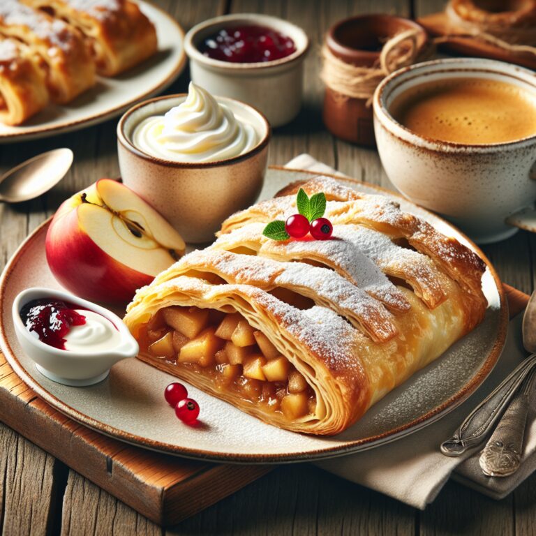 Nationalgericht Österreich: Apfelstrudel (Rezept)