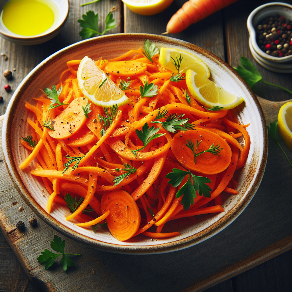 Nationalgericht Deutschland: Möhrensalat (Rezept)