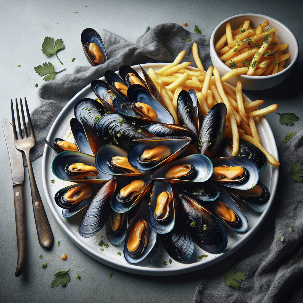 Nationalgericht Belgien: Moules-Frites (Rezept)