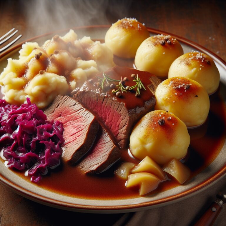 Sauerbraten – Nationalgericht aus Deutschland