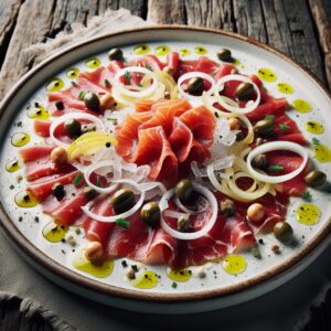 Carpaccio.