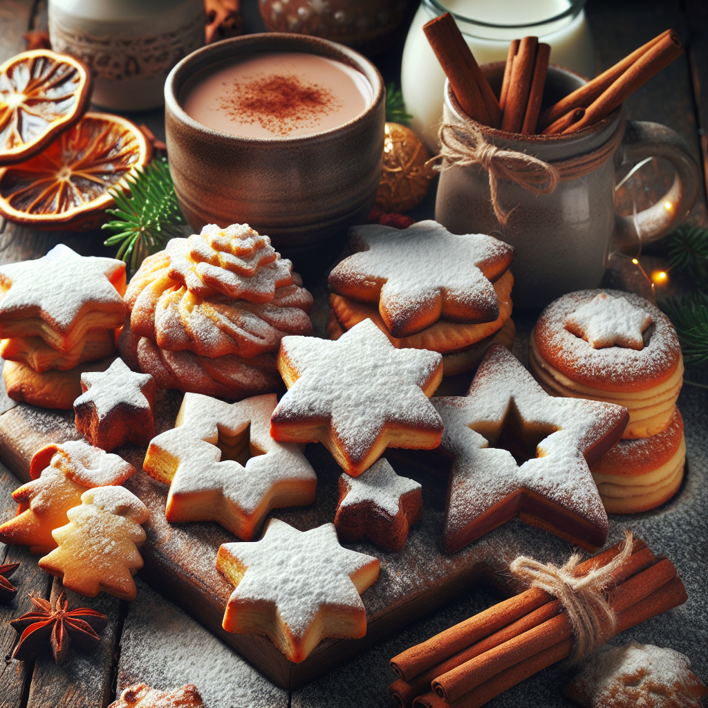 Weihnachtsgebäck.