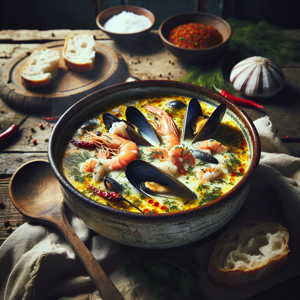 Fischsuppe.