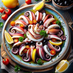 Tintenfischsalat..