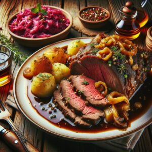 Sauerbraten.