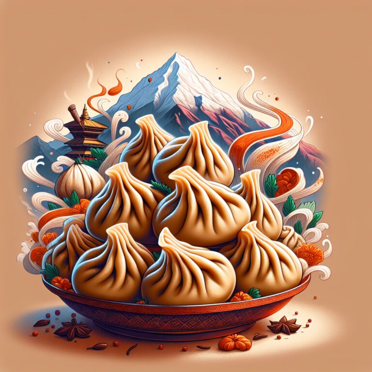 Momo – Nationalgericht aus Nepal