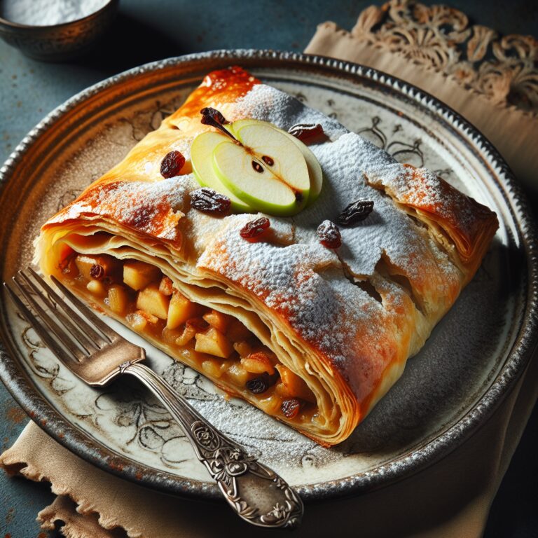 Nationalgericht Österreich: Apfelstrudel (Rezept)
