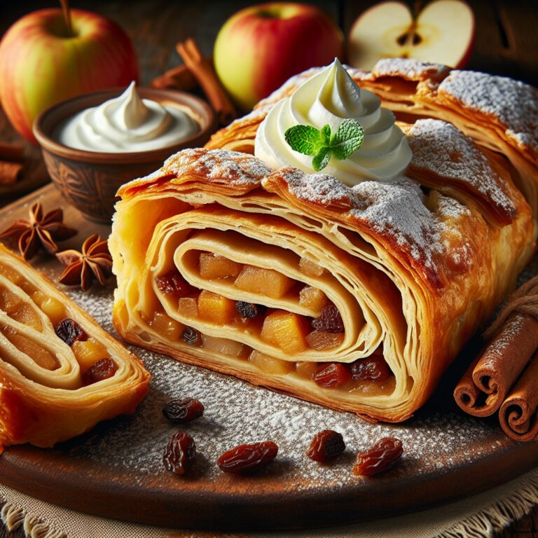 Apfelstrudel – Nationalgericht aus Österreich