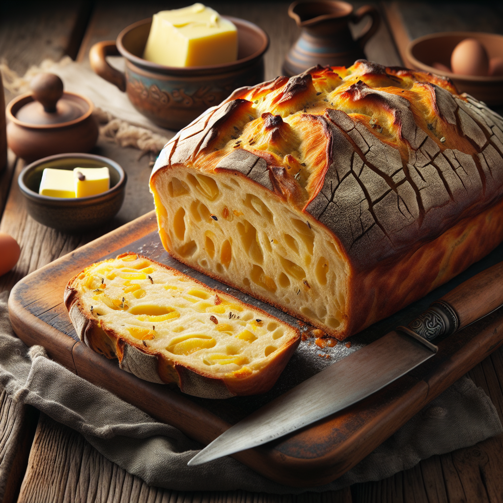 Erdäpfelbrot.