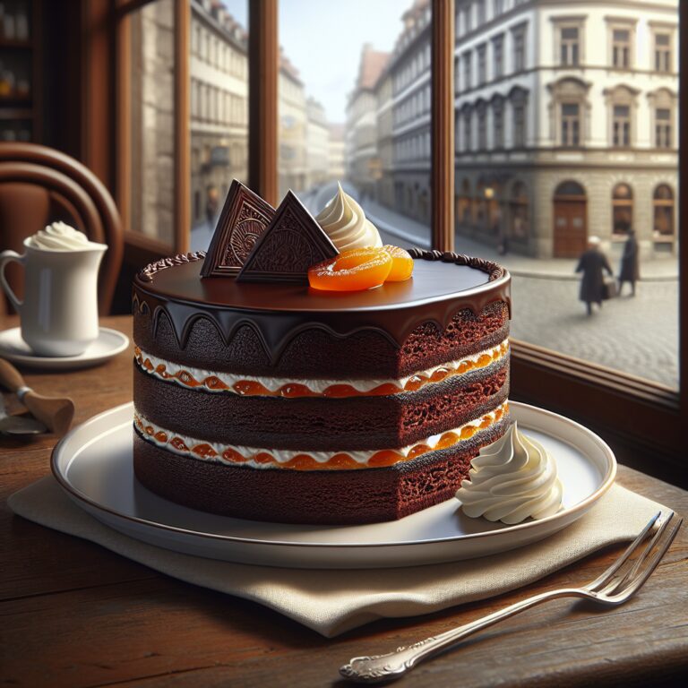 Sachertorte – Nationalgericht aus Österreich
