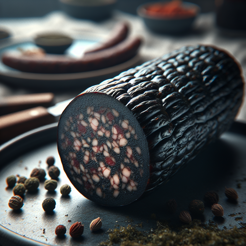 Frankreich: Boudin Noir. 300mm Foto