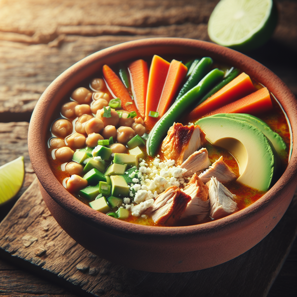 Mexiko: Caldo Tlalpeño. 300mm Foto