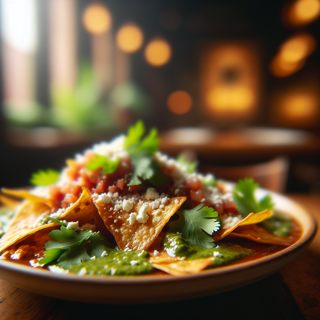 Mexiko: Chilaquiles. 300mm Foto