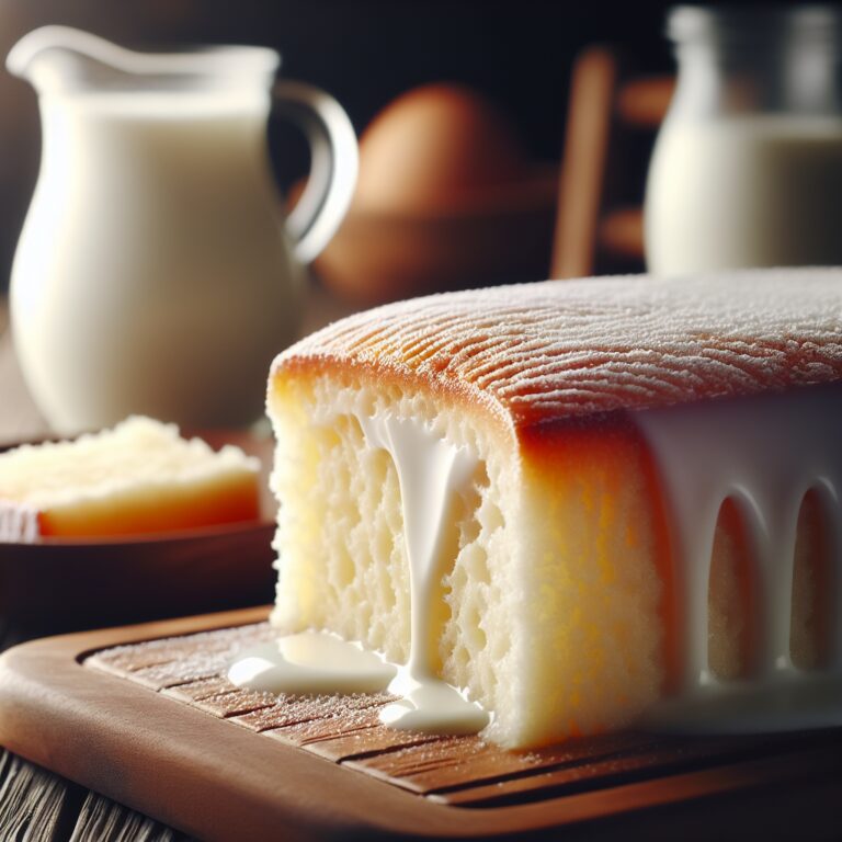Pastel de Tres Leches – Nationalgericht aus Mexiko