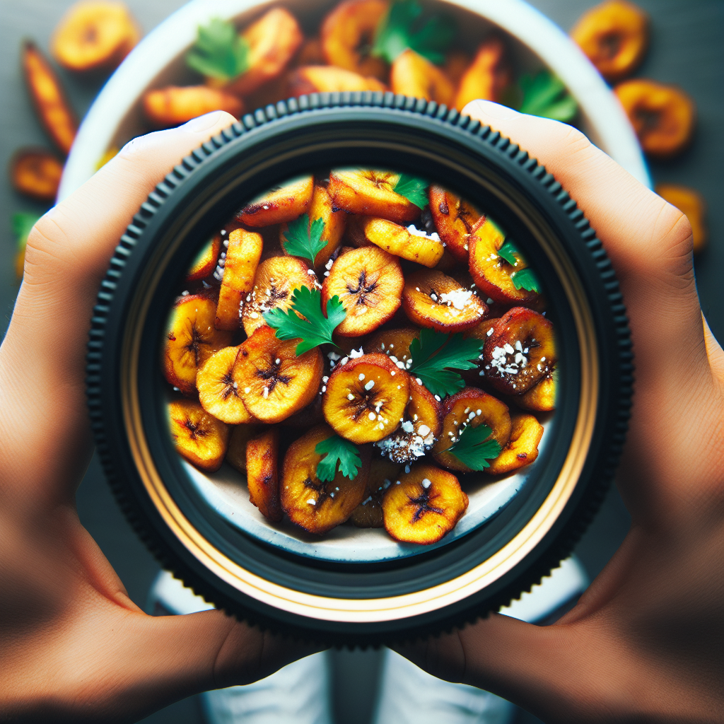 Mexiko: Platanos Fritos. 300mm Foto