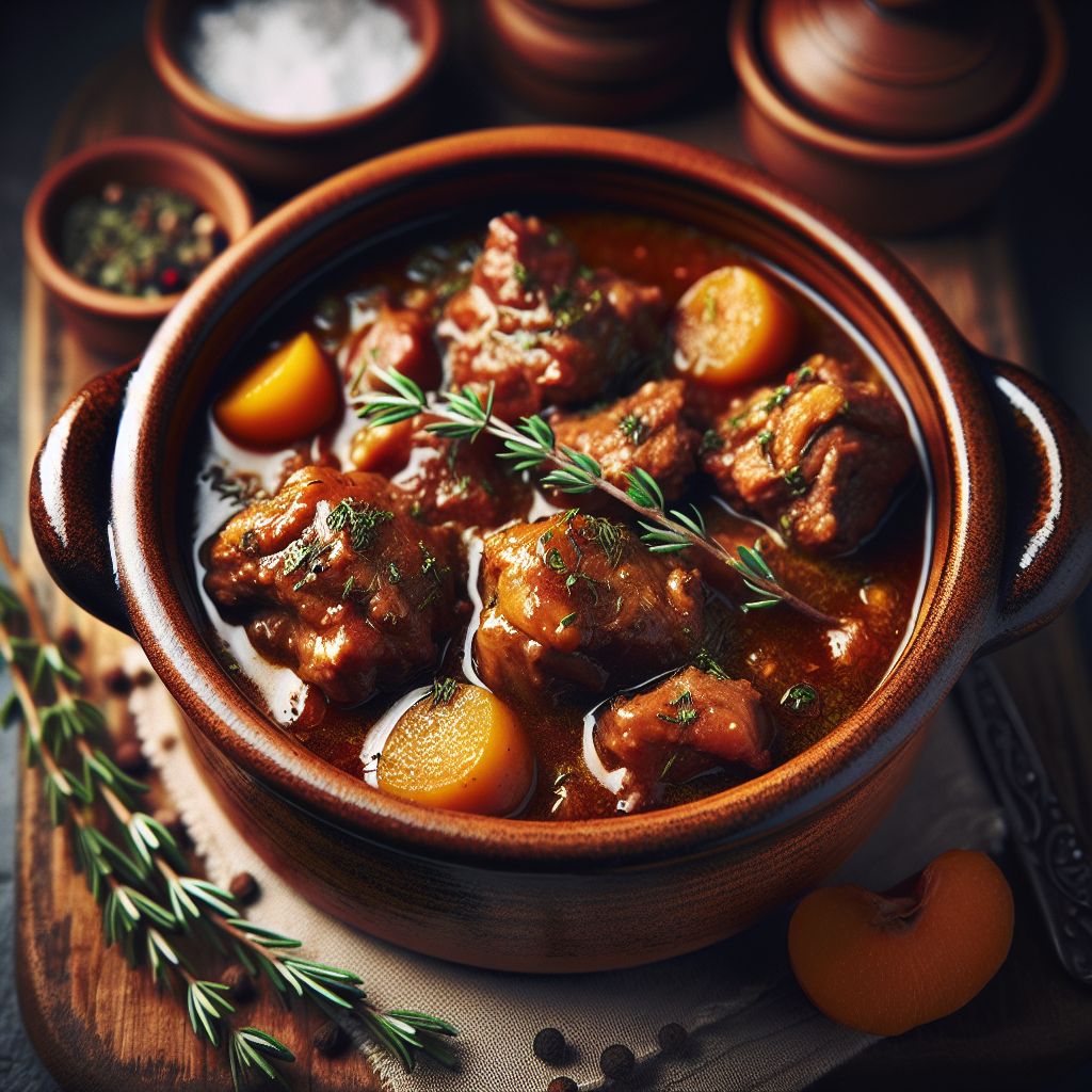 Niederlande: Zuurvlees (Rezept). 300mm Foto