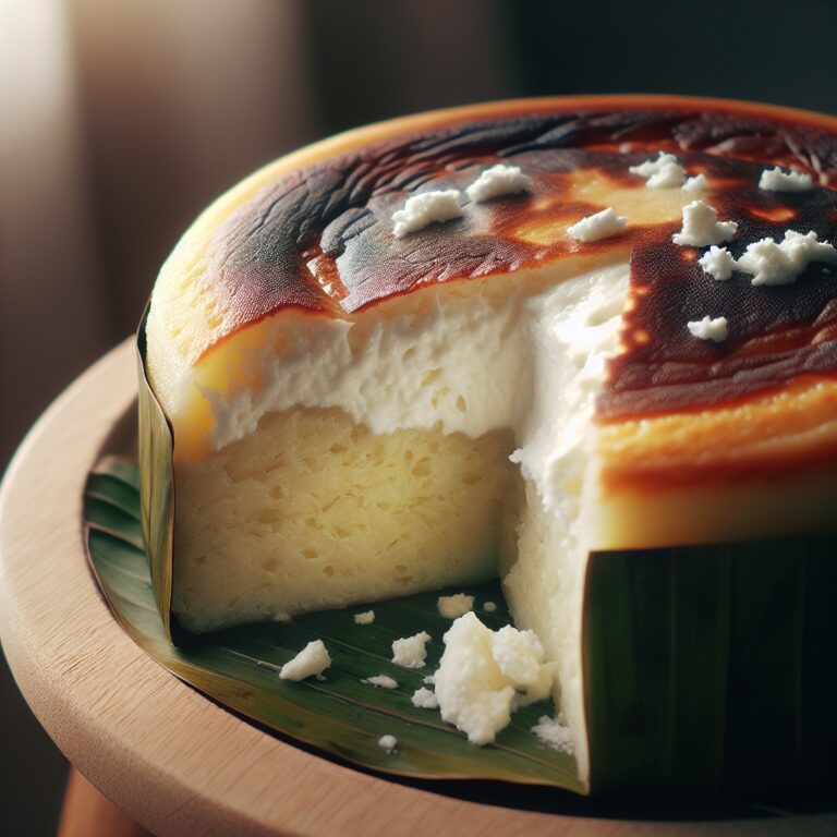 Bibingka – Nationalgericht aus Philippinen