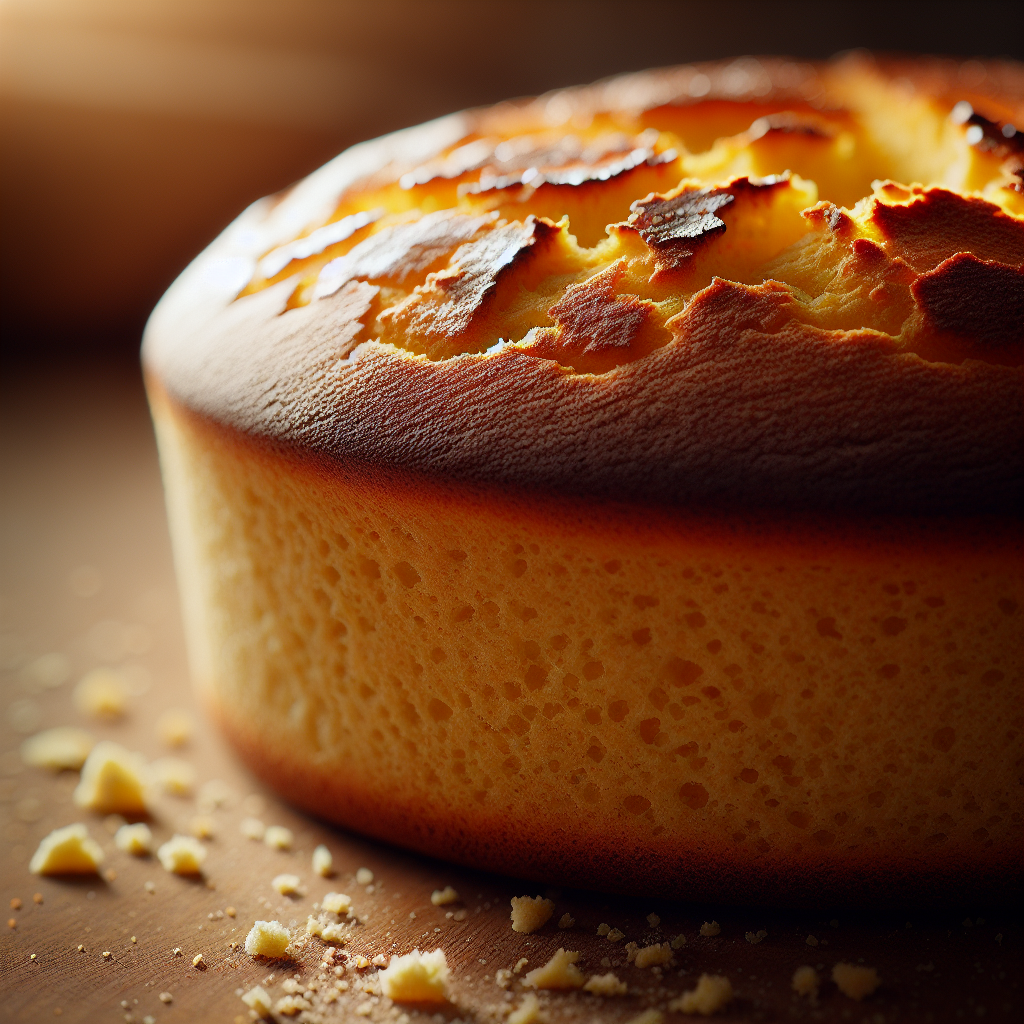 Portugal: Broa de Milho (Rezept). 300mm Foto