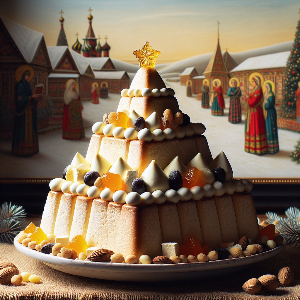 Russland: Paskha. 300mm Foto
