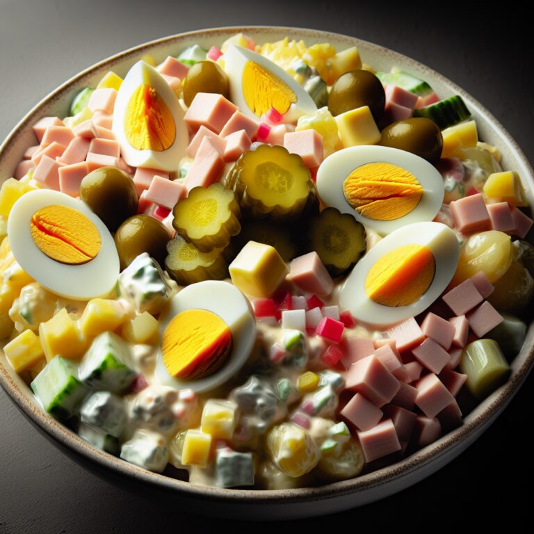 Salat Olivier – Nationalgericht aus Russland