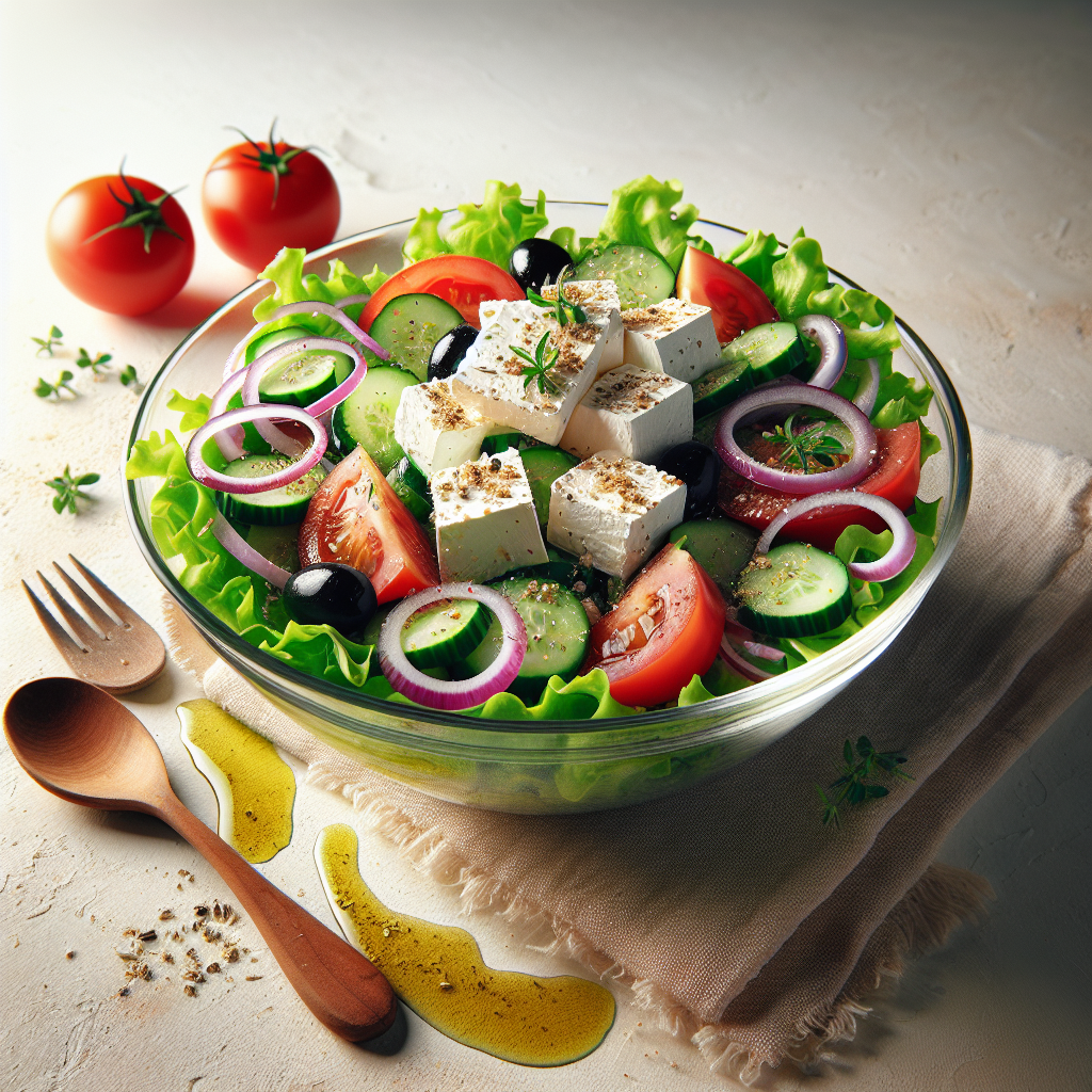 Feta-Salat.
