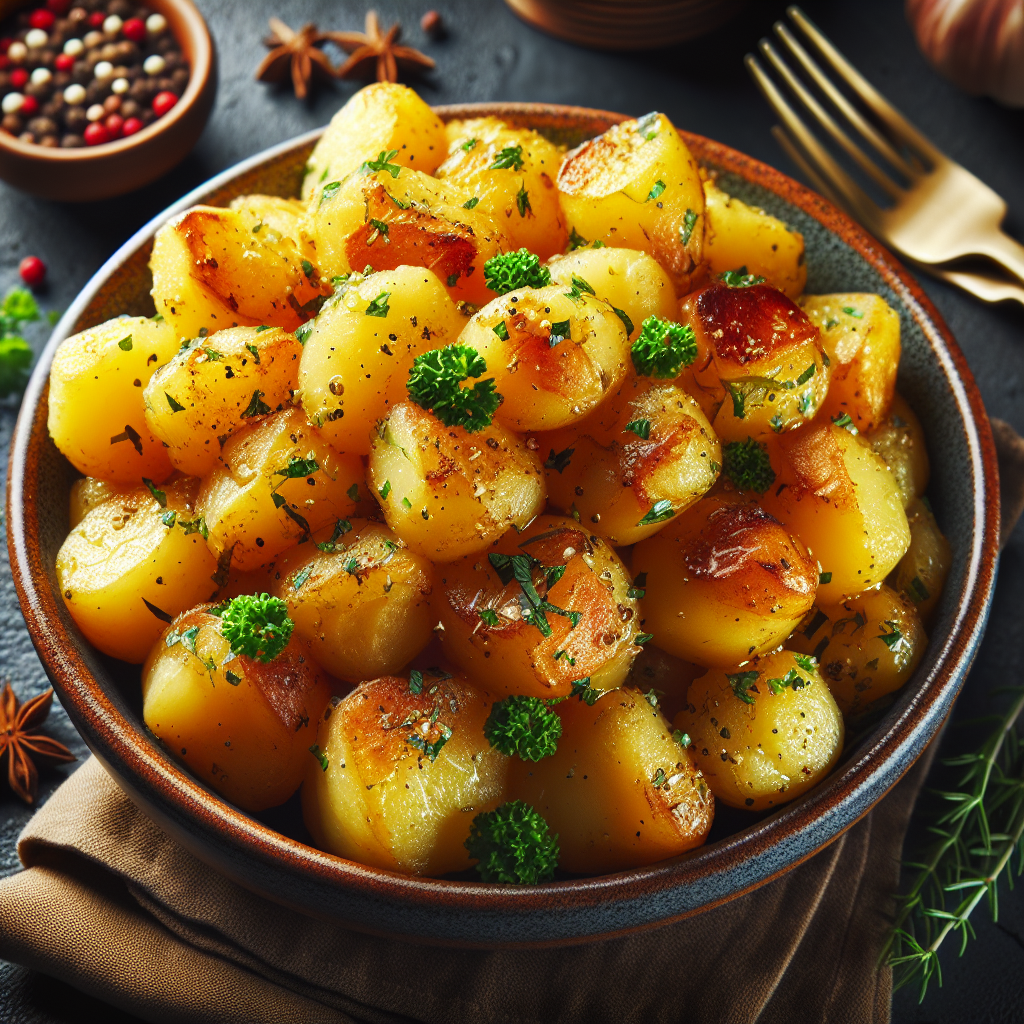 Kartoffelgericht.