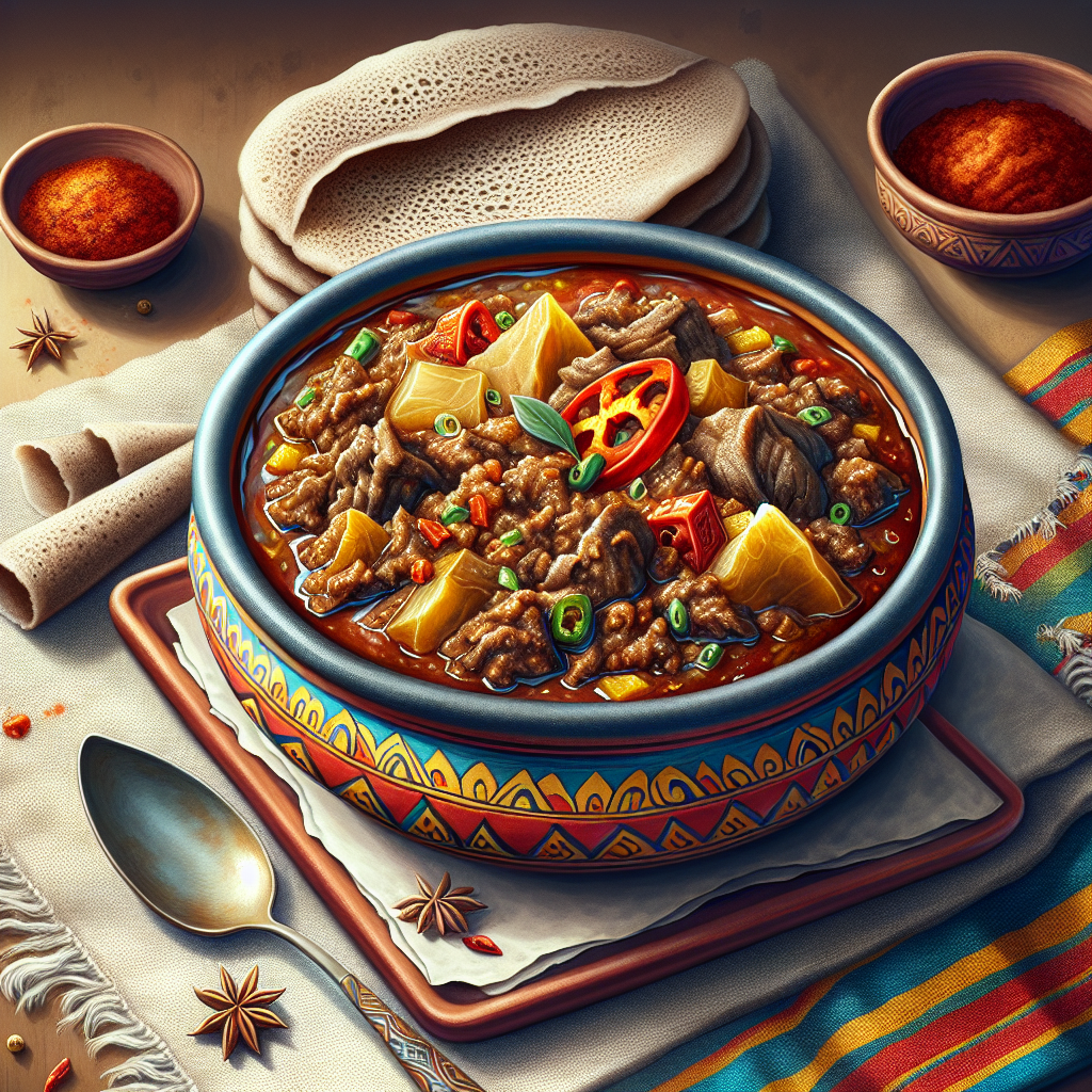 Nationalgericht Äthiopien: Dulet Wat (Rezept)