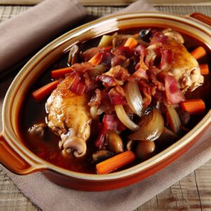 Nationalgericht Frankreich: Coq au Vin (Rezept)