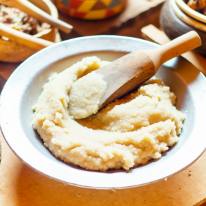 Nationalgericht Mali: Gari Foto (Rezept)