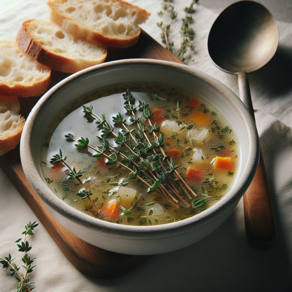 Sopa de Farigola.