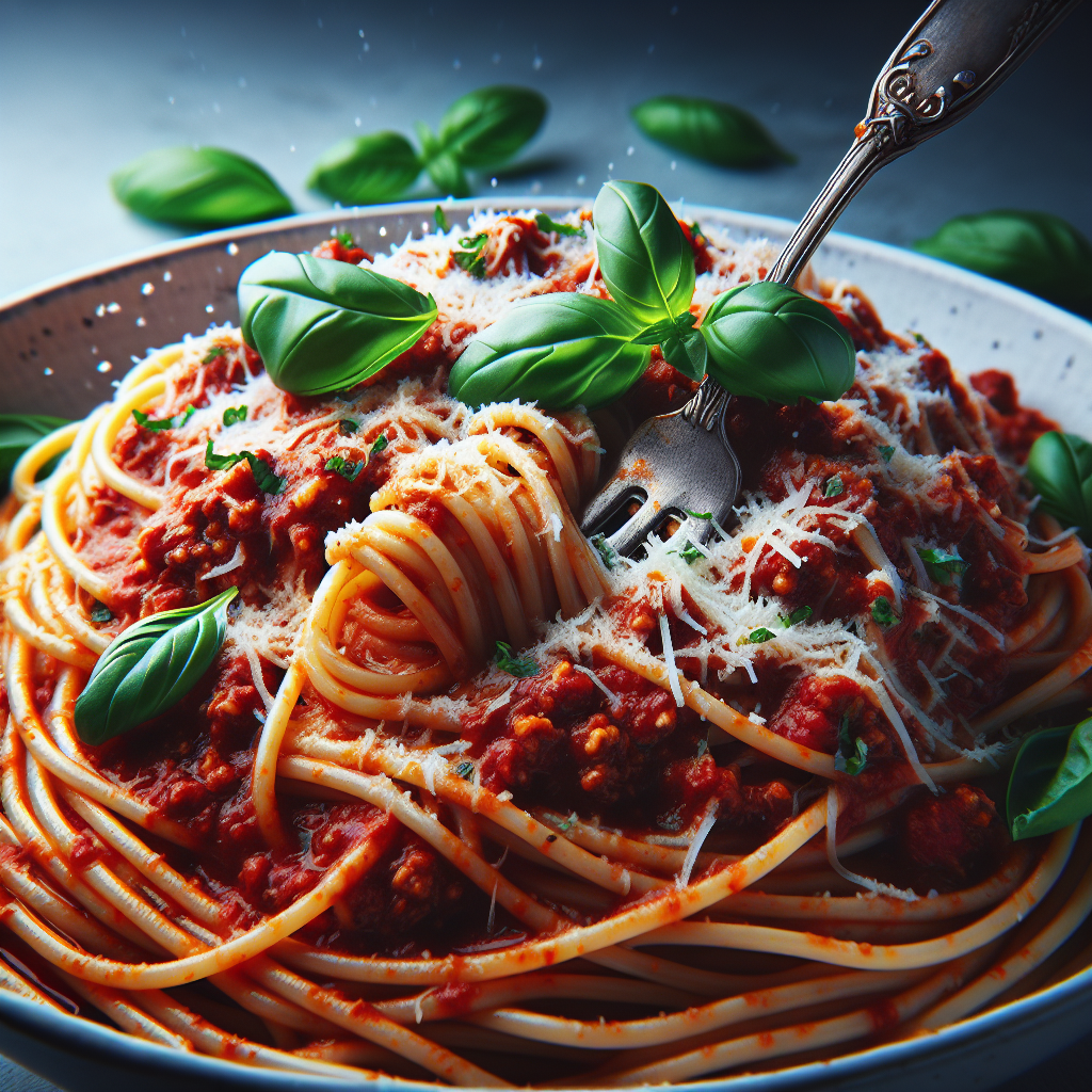 Spaghetti Bolognese.