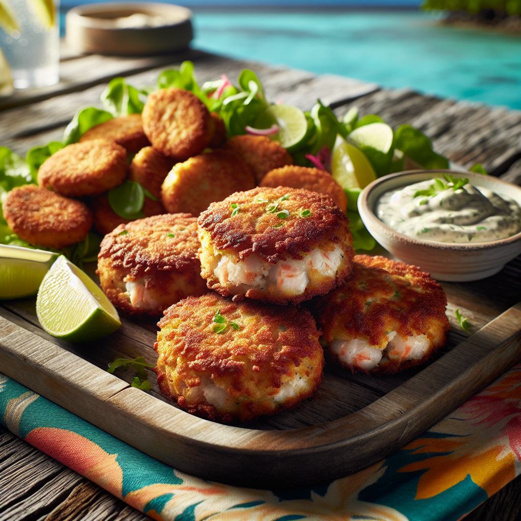 Nationalgericht Bahamas: #Bahamian Fish Cakes# (Rezept)