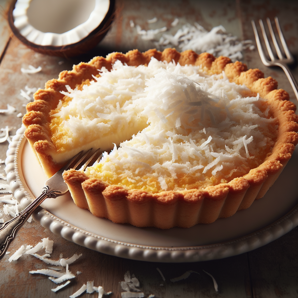 Coconut Tart. 