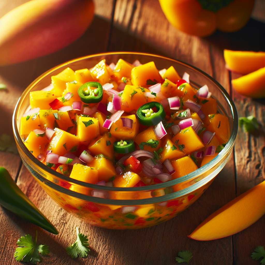 Nationalgericht Bahamas: Mango Salsa (Rezept)