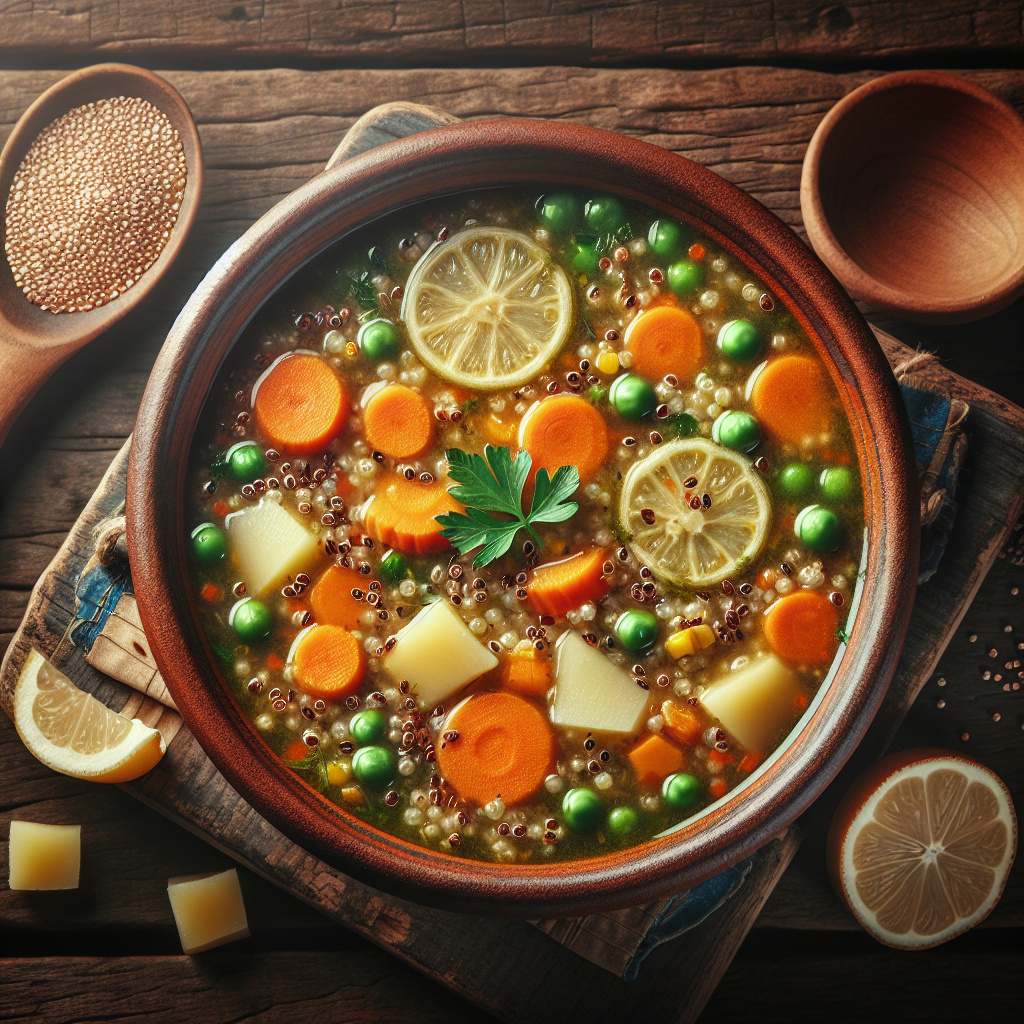 Nationalgericht Bolivien: #Sopa de Quinua# (Rezept)