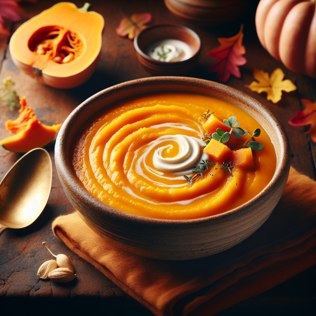 Nationalgericht Botsuana: Butternut Squash Soup (Rezept)